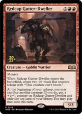 Redcap Gutter-Dweller [Wilds of Eldraine Prerelease Promos] Magic MTG