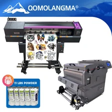 PICKUP 24in DTF Printer Direct to Transfer Powder Shaker Dryer with Epson Heads