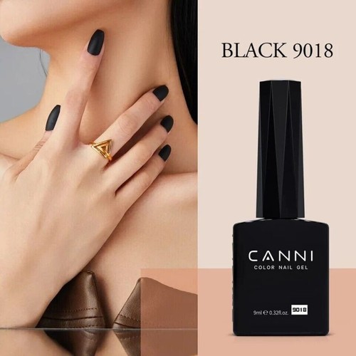 CANNI Gel Polish Hema Free Nail Gel Polish Soak Off Colours Base Top Varnish LED - Picture 21 of 199