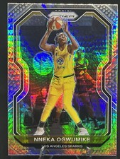 NNEKA OGWUMIKE 2021 Panini Prizm WNBA HYPER PRIZM #75 Los Angeles Sparks