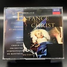 Berlioz L'ENFANCE DU CHRIST Dutoit Graham Le Roux [Decca 2 CD Box Set] NEAR MINT