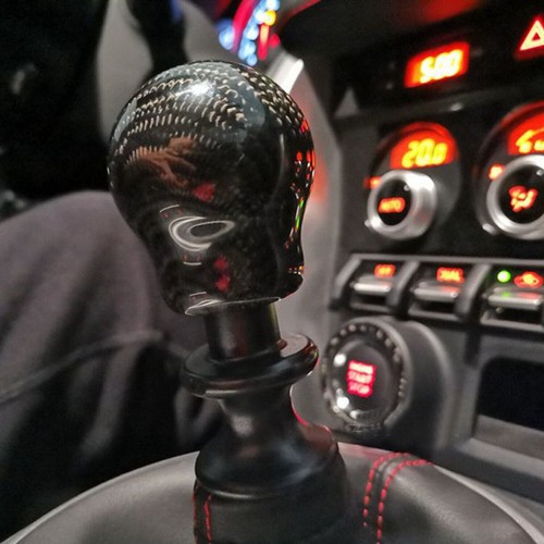 for Subaru WRX STi 2015-2021/BRZ 2013-2020 Carbon Fiber 6-Speed Gear Shift Knob - Picture 2 of 8
