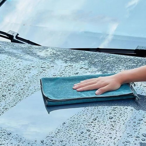 Paño de limpieza de microfibra 29x60 cm 1 pieza paño de limpieza de coche - Imagen 4 de 8
