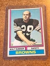 1974 Topps Football # 36 Walt Sumner