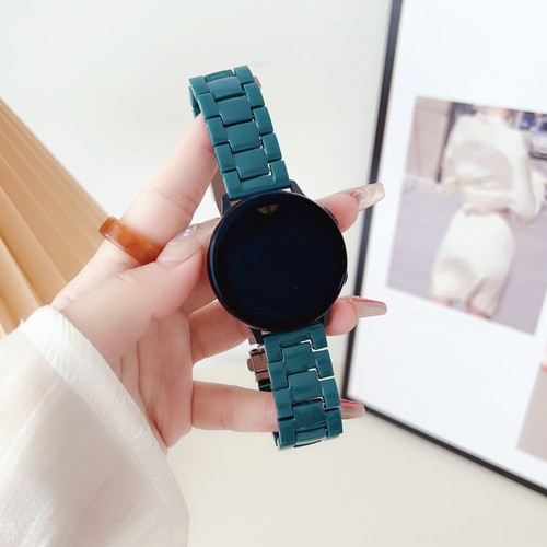 For Samsung Galaxy Watch 5/4 42 46mm Active 2 44mm Strap Band Watch Plastic - Picture 17 of 30