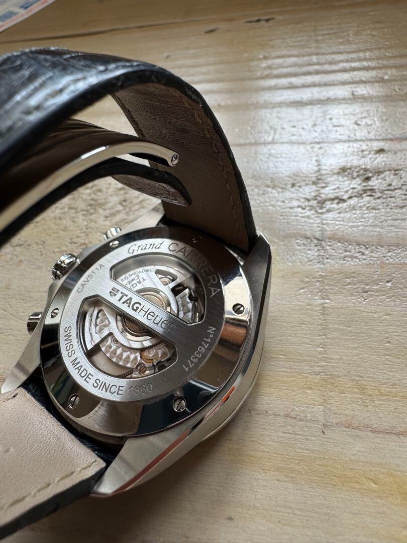 時計 TAG Heuer Grand Carrera CAV511A TAG Heuer Grand Carrera CAV511A Chronograph 44mm Automatic