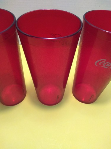 Coca-Cola Bicchiere Coca-Cola Bicchieri Soda Ristorante Rosso USA - Foto 18 di 24