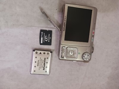 デジタルカメラ OLYMPUS FE-230 7.1 MEGAPIXEL Olympus FE FE-230 7.1MP Digital Camera - Silver for sale