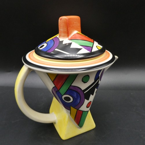Chelsea Works Burslem Moorland Teapot Lightning Rainbow Excellent Unused Tea Pot - Picture 4 of 7