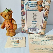 Cherished Teddies 798835 ADELAIDE Pumpkin Figurine