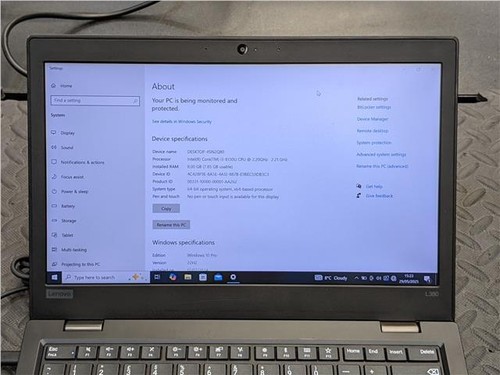 Lenovo 13.3" ThinkPad L380 (256GB SSD, Intel Core i3-8130U 2.20GHz, 8GB RAM)~ - 第 2/8 張圖片
