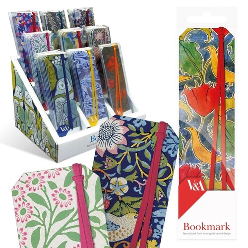 V&A BOOKMARKS Victoria and Albert Museum Fabric Textile Design and Wallpaper - Picture 1 of 16