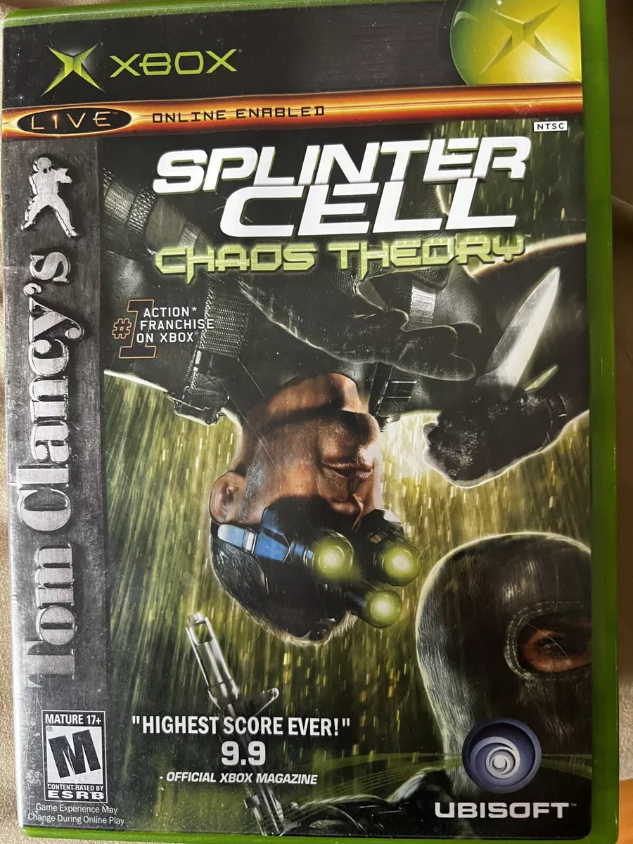  Tom Clancy's Splinter Cell Chaos Theory - Xbox : Video Games