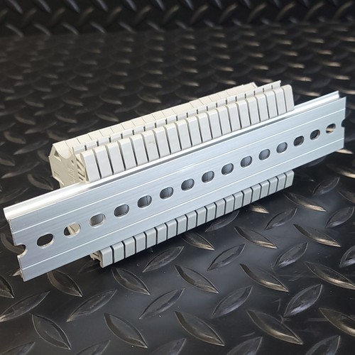 Allen-Bradley - 1492-J4 Terminal Block - 35A 600V AC/DC - Gray 4mm - Lot of 20 - Picture 8 of 8