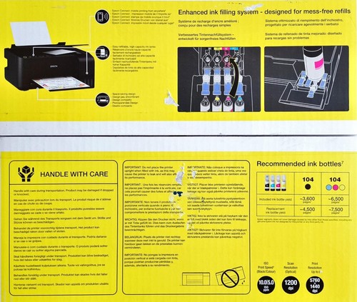 Epson EcoTank ET-2715  3-in-1-Tintenstrahldrucker / Multifunktionsgerät - WiFi - Bild 22 von 24