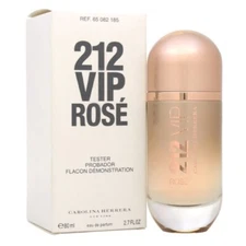 212 VIP Rose by Carolina Herrera 2.7 oz EDP Perfume for Women Brand New Tester