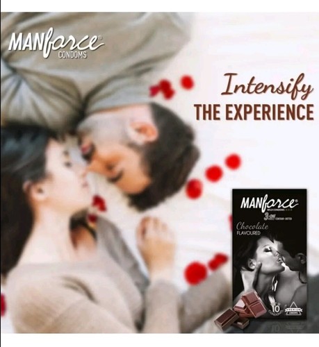 100 Pc MANFORCE Chocolate flavor condom  - Bild 2 von 2