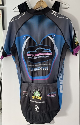 Canari Cycling Men’s M Jersey 3 pockets & Bib Shorts Set Bike KY 2008 racing - Picture 4 of 7