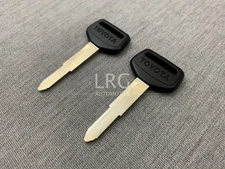 Toyota OEM Key Blank 80s 4Runner Pickup Land Cruiser Hilux Celica MR2 Set of 2