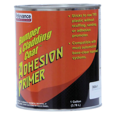 Polyvance 3604-1 Bumper & Cladding Coat White Adhesion Primer (Gallon)