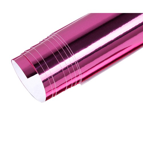 8 color! Mirror Wrap Film High Glossy Car Plating Adhesive Sticker Decal Sheet - Picture 10 of 12