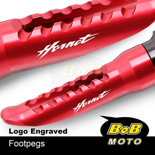 CNC BOB Anti-slip Front Foot Pegs For Honda CB600F CB900F Hornet - Picture 13 of 14