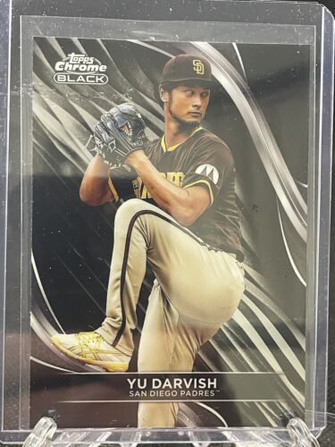 Topps Chrome Black Yu Darvish #95 - Picture 1 of 2