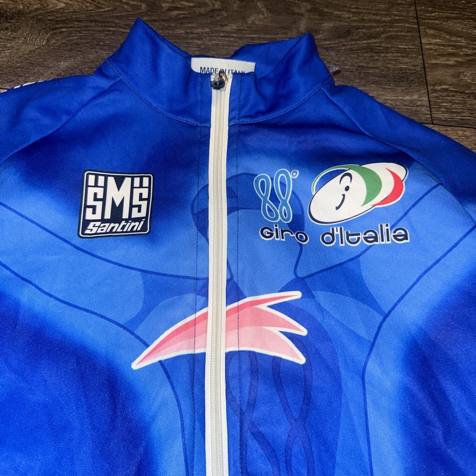 SMS Santini Cycling Jacket Giro D’Italia Men’s Small 42 #P - Image 2 of 4