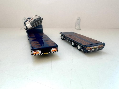 Tekno truck models, Mercedes Benz Actros + Crane+Drag Board Busters, BORDBUSTERS - Picture 7 of 20