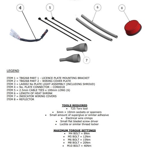 R&G Tail Tidy BMW S1000R (Standard indicators only) 2021 - 2024 - Picture 4 of 5