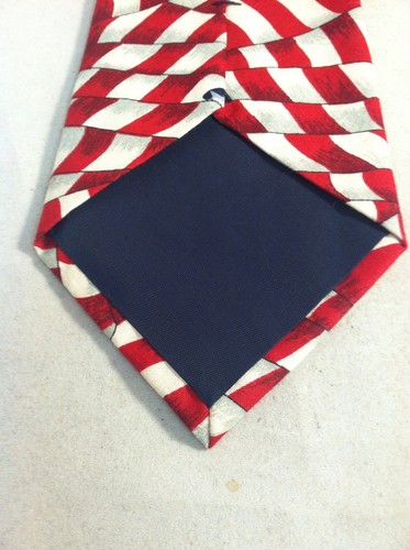 Beans Mcghee American Flag Tie cotton made in USA - Picture 3 of 7