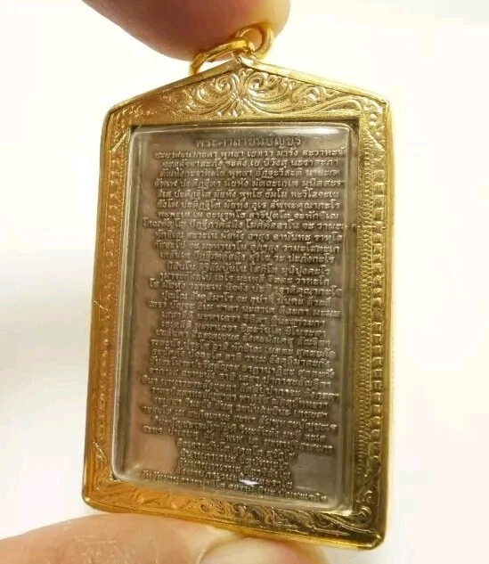  Phra Somdej Wat Rakhang, Chinnabacchorn LP Phutthachan a Thai Amulet Buddha  Foto 2 de 4