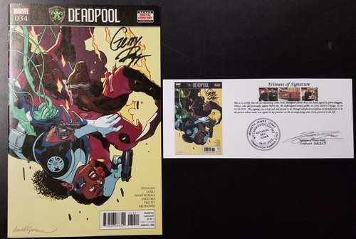 Deadpool (2016) #15 - 35 EACH SIGNED Duggan with Notarized Witness of Signature - Picture 101 of 110