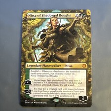 MTG Borderless Zendikar Rising ZNR Nissa of Shadowed Boughs MINT