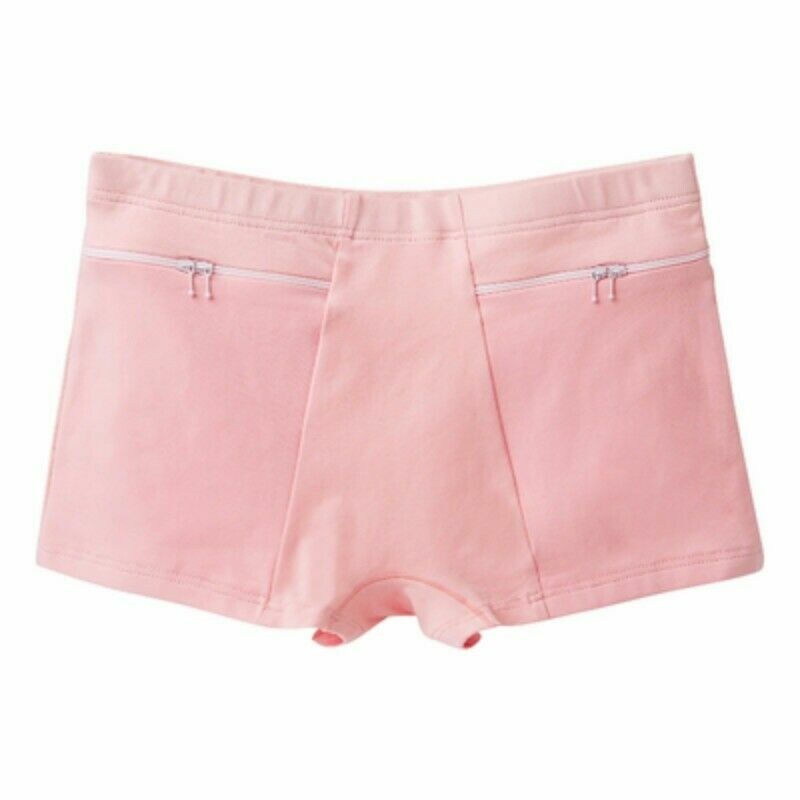 Women Cotton Boxers Brief Underwear High Waist with Pocket Panties eBay