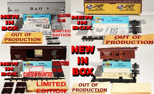 ATHEARN/BEV-BEL/RAIL RUNNER/ SAMMLERWAGEN HO AUS PRODUKTION NEU IN BOX - Bild 1 von 73
