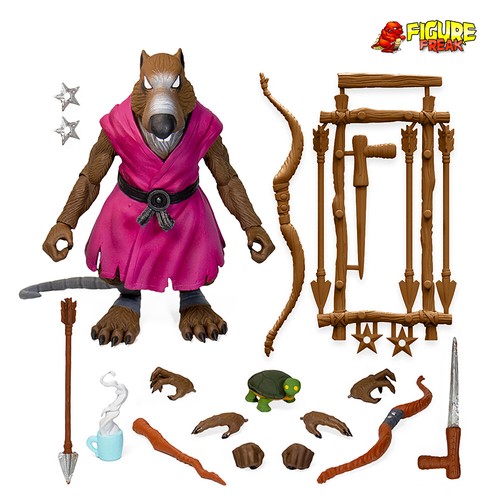 Super7 TMNT Teenage Mutant Ninja Turtles Ultimates Wave 1 Complete Set Version 2 - Picture 8 of 12