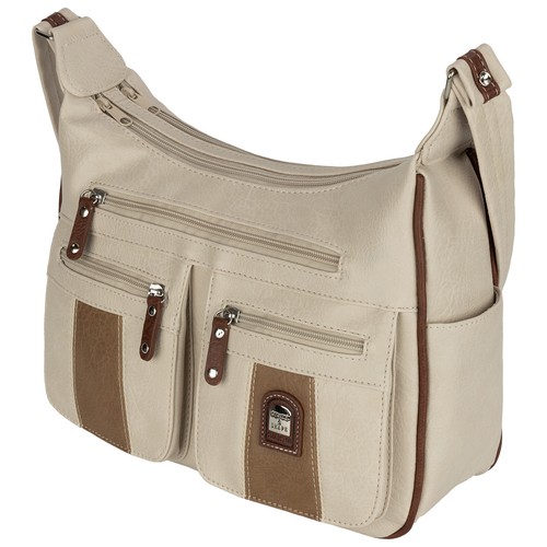 Damen Tasche Schultertasche Umhängetasche Crossover Bag Leder Optik Handtasche - Bild 58 von 111