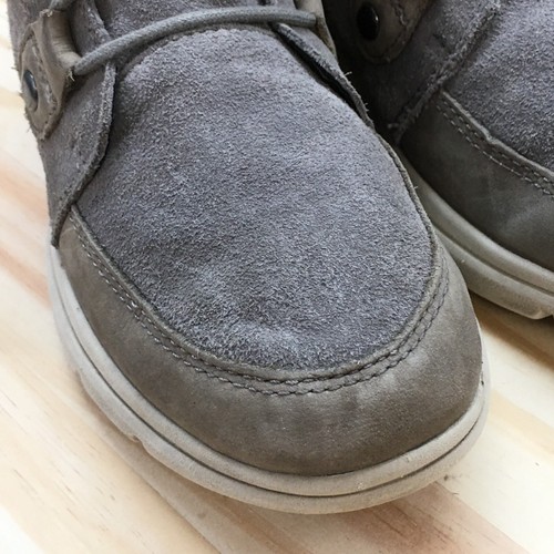 Sorel Boots Womens 8 Explorer Joan Snow Winter Fur Lined NL3039-052 Gray Leather - Picture 5 of 17