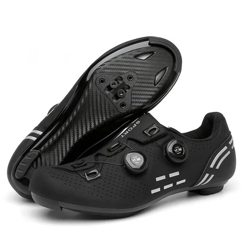 Profi Herren Rennrad Schuh Atmungsaktiv Selbstverriegelnd Radsport Turnschuhe - Bild 26 von 37
