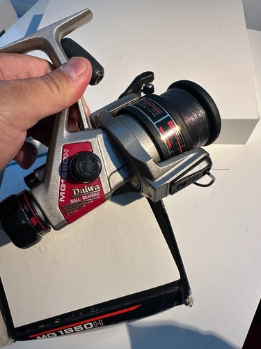 DAIWA SPORT LINE MG-1650 Vintage Reel Right Handle Fishing Jack Mackerel NIB NOS - Picture 3 of 6