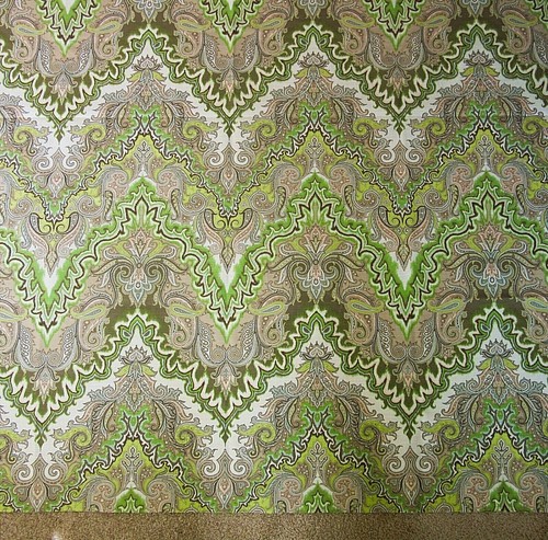 Waverly Fabric 100% Cotton Screen Print Medium Weight W57” Green 1Yard 25 inches - Picture 3 of 4