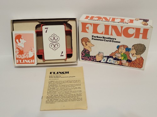 Vintage 1976 Parker Brothers FLINCH Kartenspiel - KOMPLETT 150 Deck - Bild 5 von 5