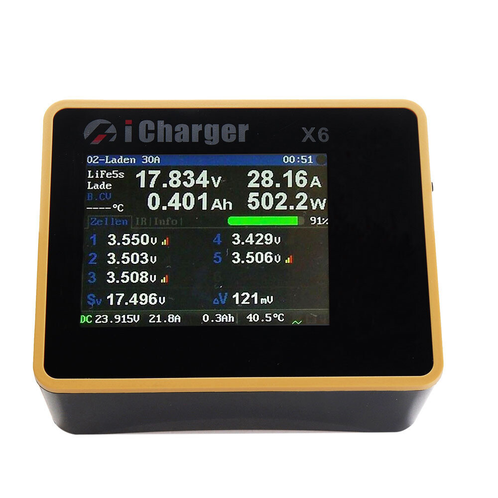 Icharger x6 800w 30a dc LCD pantalla Smart Battery balance cargador descargador Icharger x6 800w 30a dc LCD pantalla Smart Battery balance cargador descargador