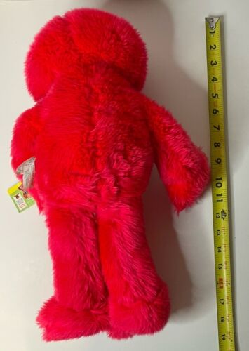 READ Vintage Nanco Sesame Street Plush Elmo Doll Valentines Day Kisses Heart - Picture 12 of 15