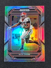 2023 Panini Prizm Draft Picks #80 Nick Chubb Prizms Silver