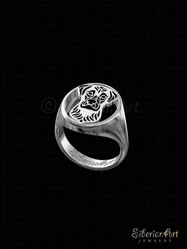 925 Sterling Silver Anatolian Shepherd Ring – Gift for Dog Lovers, Pet Jewelry - Picture 2 of 7