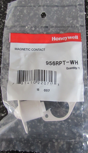 Contacto de puerta de émbolo de rodillo blanco Honeywell 956RPT-WH con terminales - Nuevo en caja - Imagen 1 de 3