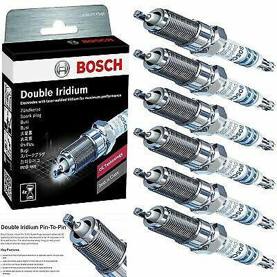 6 Double Iridium Spark Plug Boschs For 2015-2019 FORD EXPEDITION V6-3.5L - Picture 1 of 7