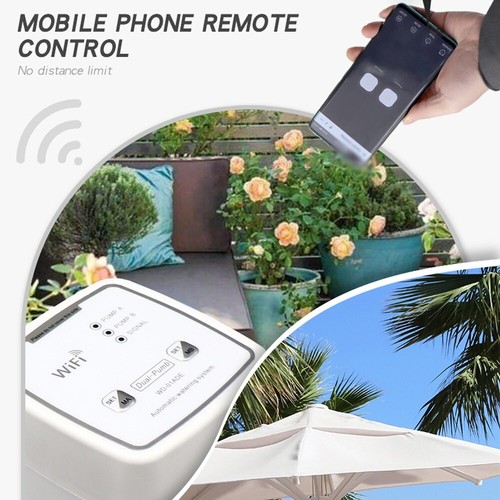 Pflanze Tropf Bewässerung Garten Automatische Topf Pumpe Bewässerungssystem Wifi Control Kit - Bild 8 von 12